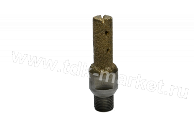 Пальчиковая фреза вакуумное спекание h50 d20 gas1/2 №0 взлет