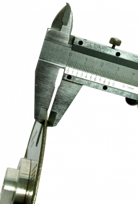 Ванити "Dot type" гальванический алмазный диск D125мм с фланцем М-14