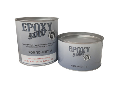 Эпоксидный клей прозрачно-молочный EPOXY 5010 3 кг.(2:1)