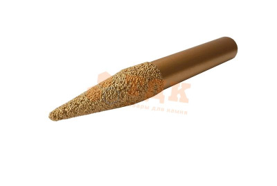 Фреза по мрамору JJD конус, CZ12.3-40 L90 цанга 12 мм.