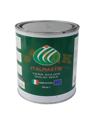 Воск густой черный ITALMASTIK 1кг.