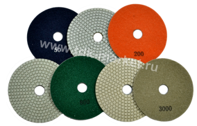 Шлифовальные полировальные круги Тип "Beige" D 125 mm