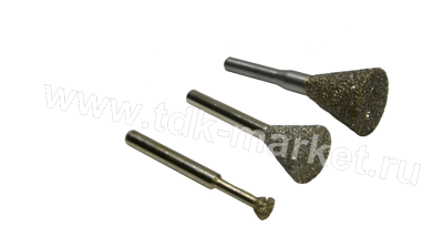 Фрезерные головки DY обратный конус , хвостовик 6mm