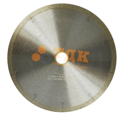Диск с микропазом JJD мрамор, керамика 230x8x2.0x25.4/22.2