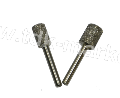 Алмазные фрезы "Цилиндр" по мрамору хвостовик 6mm