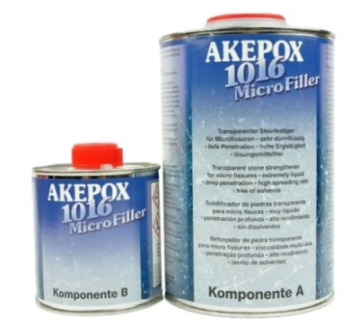 11785 Клей для камня AKEPOX 1016 очень жидкий, прозрачный, 1кг