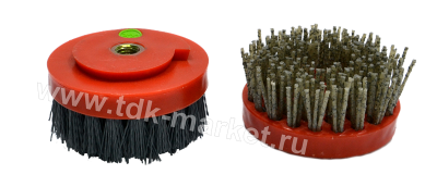 Щетки JJD для обработки мрамора под "Антику" D100mm посадка М-14